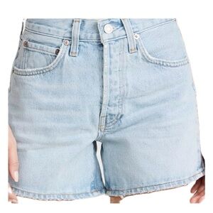 Agolde Parker Long Jean Shorts
